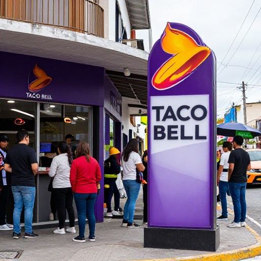 Taco Bell abre su décimo local en Ecuador este jueves 24 de septiembre