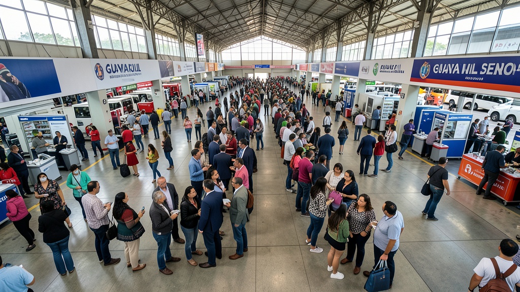 Funcionamiento de terminales de Guayaquil para el feriado del 9 de octubre