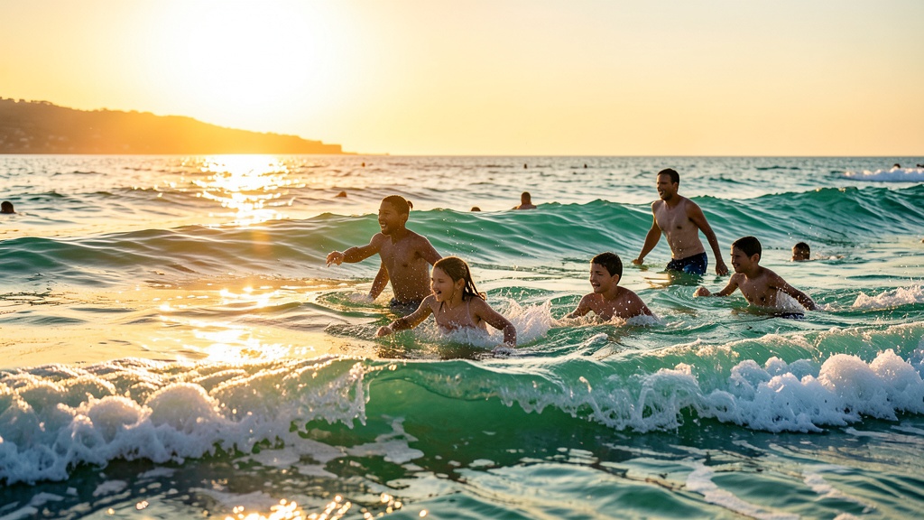 Playas de Santa Elena recuperan actividad tras feriado del 9 de Octubre