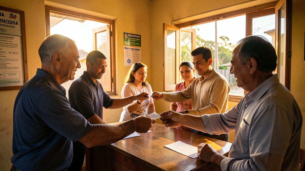 Brigada móvil del Registro Civil entregó cédulas a 50 vecinos de La Comuna San Pedro del Laurel